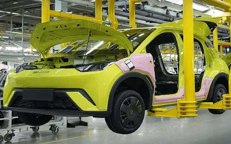 Foto oficial do BYD Dolphin Mini