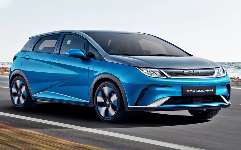 Foto oficial do BYD Dolphin