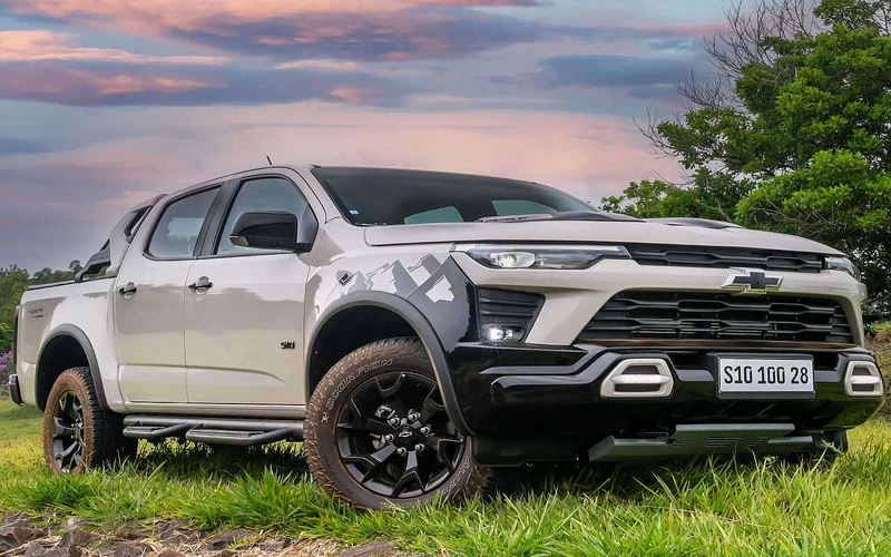Foto oficial do Chevrolet S10