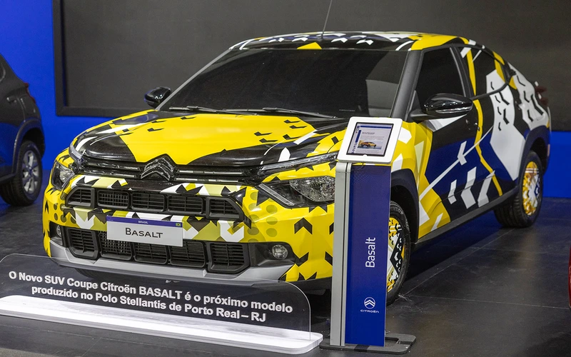 Foto oficial do Citroën Basalt