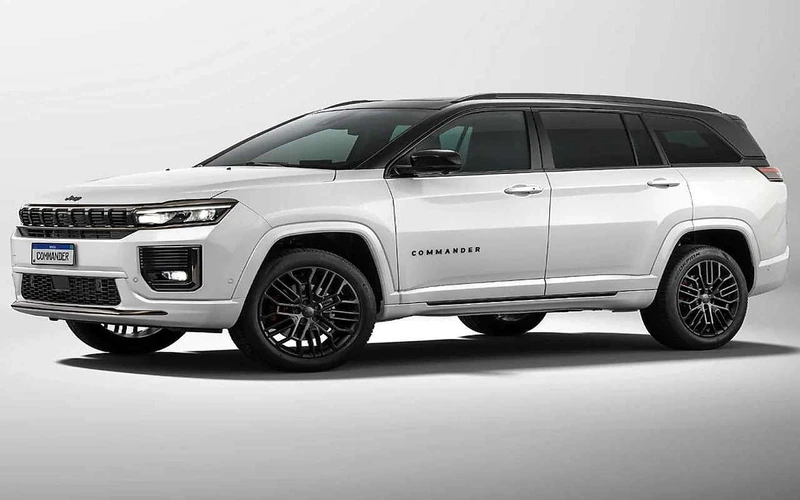 Foto oficial do Jeep Commander