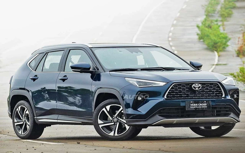 Foto oficial do Toyota Yaris Cross
